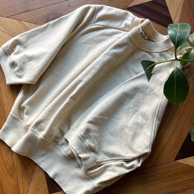 Auralee Half Sleeve Sweat