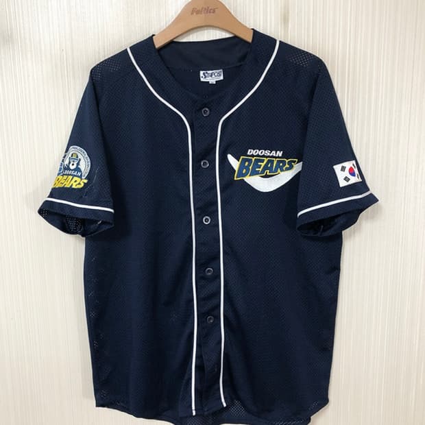KBO 두산베어스 올드 반달원정 유니폼/져지 100