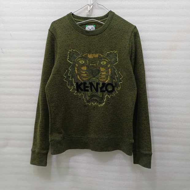 겐조 정글 기모 맨투맨 라운드 티 남성 S 도톰 훌륭 사랑봉봉