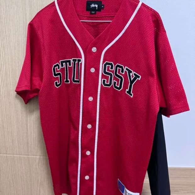 스투시 베이스볼 져지