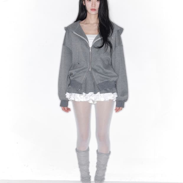 더티스 트윙클 부케 레이어드 스커트