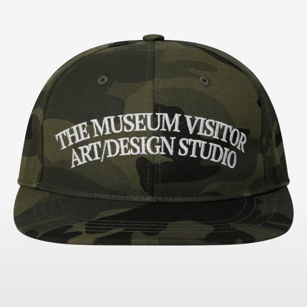 더뮤지엄비지터 모자 PONY EMBROIDERY CAP (CAMO)