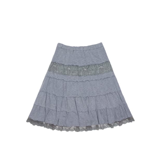 콜로신스 테일 미디스커트