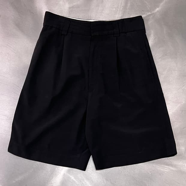  소니아 리키엘 원턱 하프 팬츠 y16003