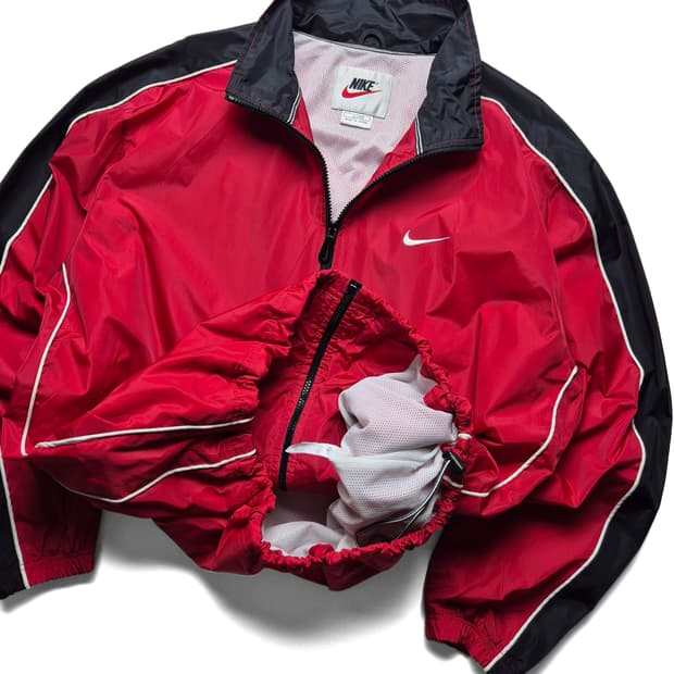[XL] 나이키 00s 스우시 바람막이 레드