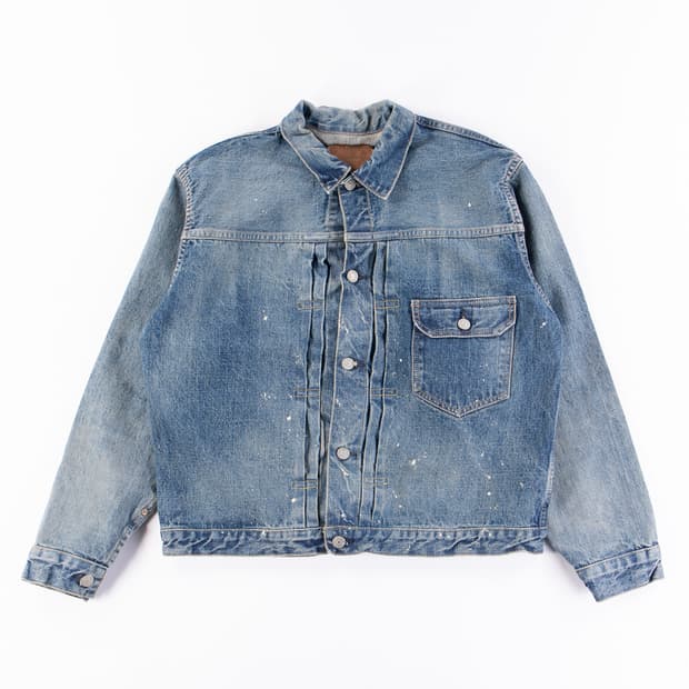 오어슬로우 데님 자켓 2year, paint