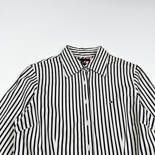 타미힐피거 플래그 스트라이프 셔츠 (XS 여성추천)