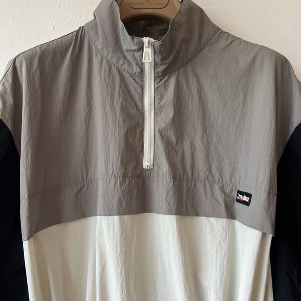 쥬시쥬디 여성블랙컬러블럭집업원피스바스락원피스반팔원피스