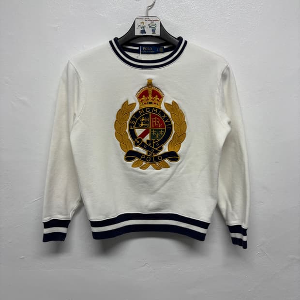 폴로 랄프로렌 패치 맨투맨