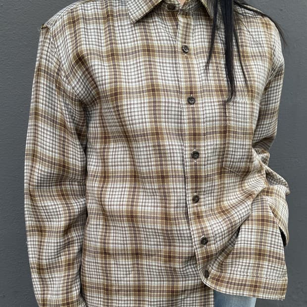 일본빈티지 빈티지 체크 셔츠