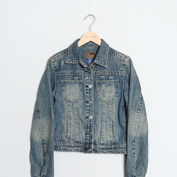 blue asphalt Denim Jacket