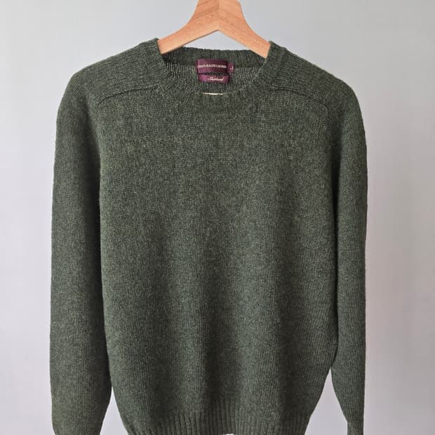 CHAPS RALPH LAUREN 셰틀랜드 울 니트