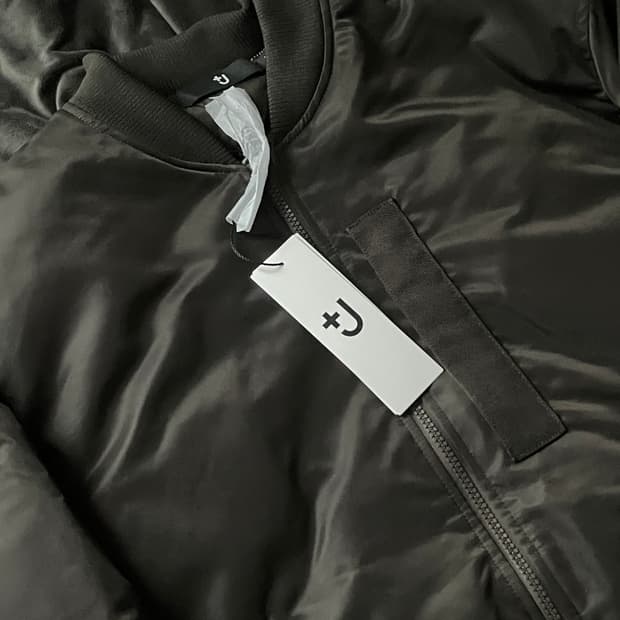 택포 새상품 유니클로 질샌더 +J MA-1 그레이 L