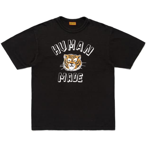 휴먼메이드 호랑이 그래픽 티셔츠 