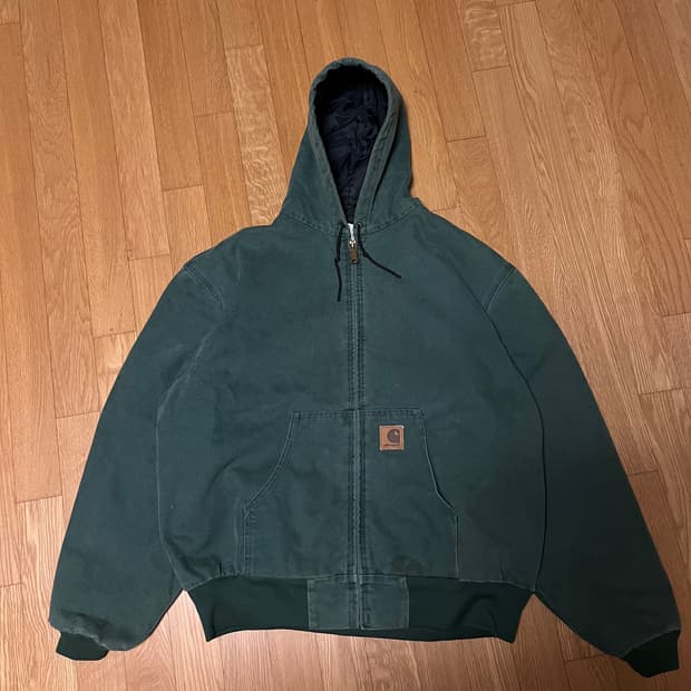 [XXL] 90s 빈티지 칼하트 JQ294 모스