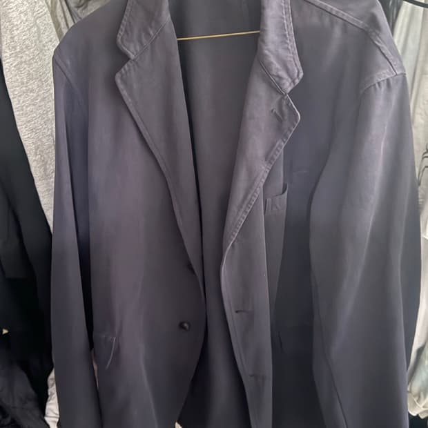 코모리 garment dyed jacket