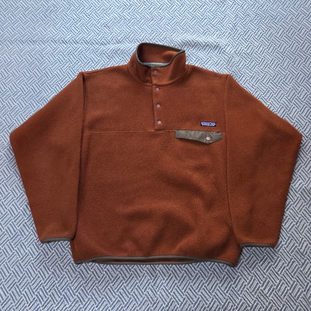 (S)파타고니아 브라운 신칠라 플리스 자켓