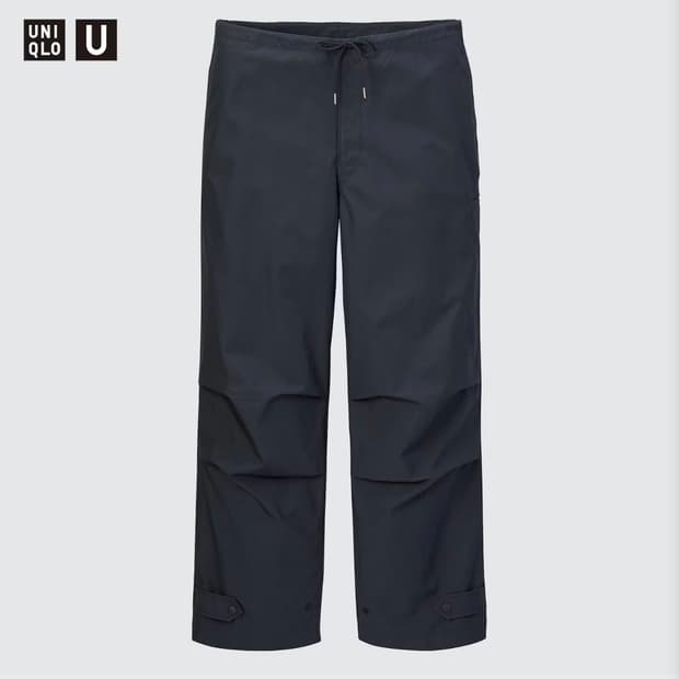 유니클로 U 와이드핏 파라슈트 팬츠