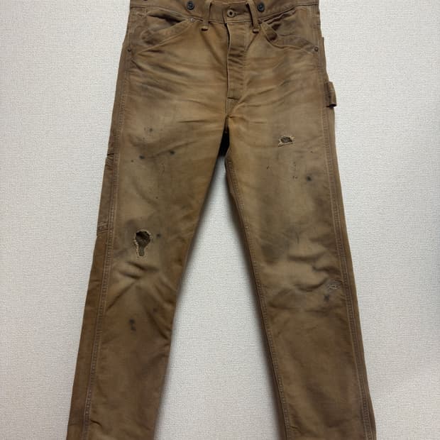 RRL 23AW 리페어 캔버스 카펜터 팬츠