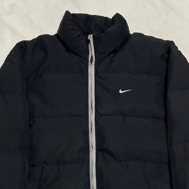 L 나이키 덕다운 뉴챔프 블랙 패딩