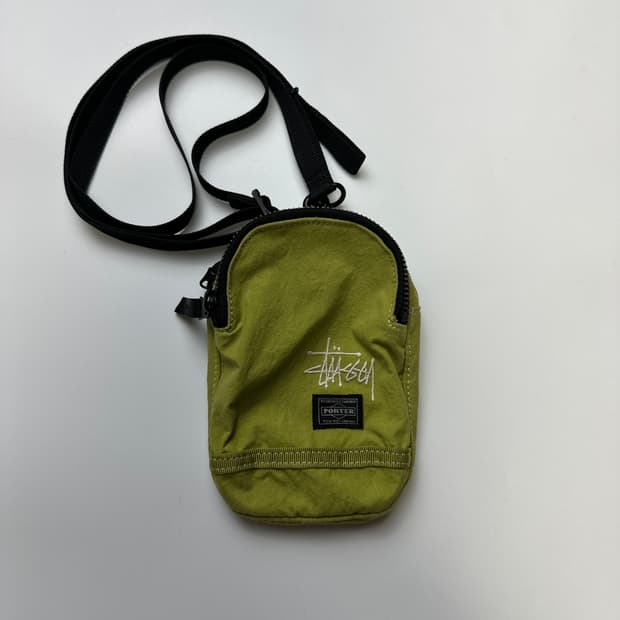 PORTER x STUSSY 포터 스투시 파우치 숄더백