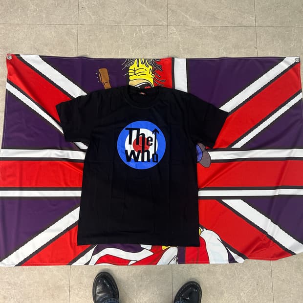 The who 밴드 티셔츠