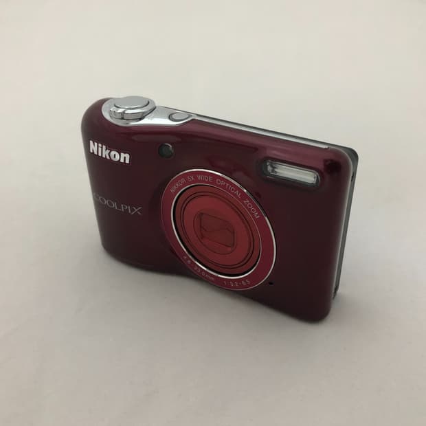 니콘 쿨픽스 Nikon Coolpix L30 레드 빈티지 디카 카메라