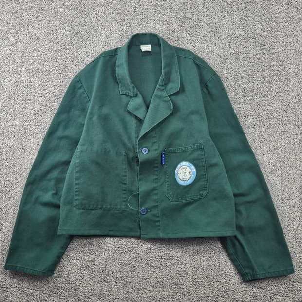 크롭 커스텀 빈티지 프렌치 워크 자켓 ( 2 ) / 11596