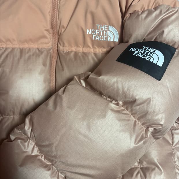 노스페이스 눕시 숏 베이지브라운 S