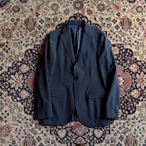 루이지 보렐리 리넨 울 자켓 슬림100