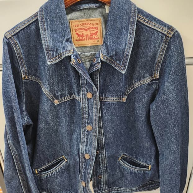 리바이스 웨스턴 데님 자켓
