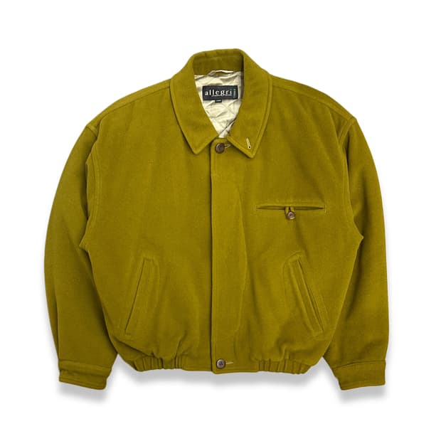 90s Allegri 울 봄버 자켓 L