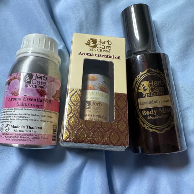 Herb Care 아로마 오일 2병& 바디미스트(미개봉)