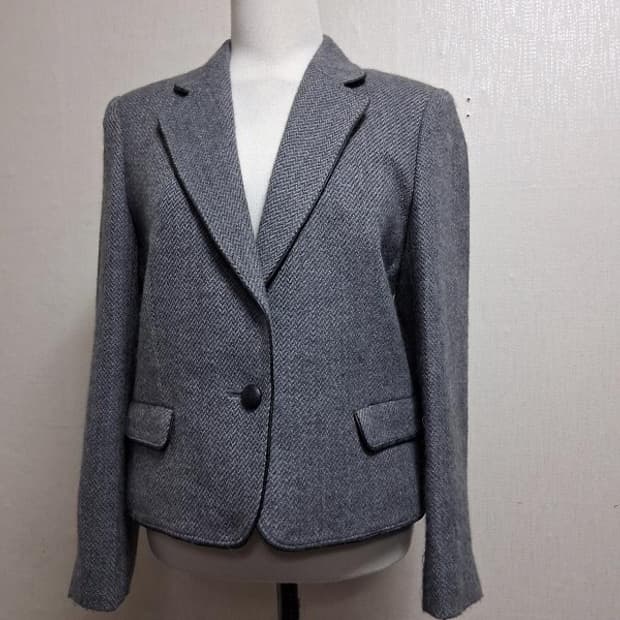 Chalet Blanc 일본빈티지 여성 순모모직숏쟈켓 여성55