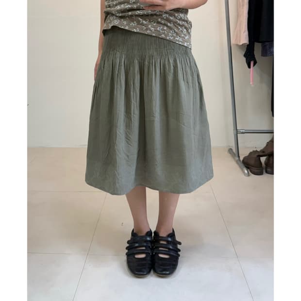 빈티지 투웨이 스커트