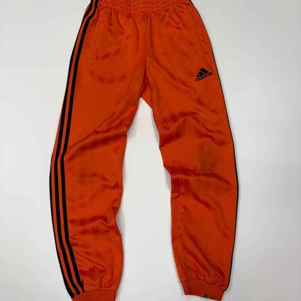 S Adidas 아디다스 에센셜 올드스쿨 빈티지 트랙 조거팬츠