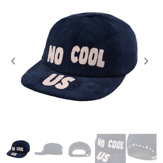 노쿨러스 NOS COULEURS 볼캡 네이비