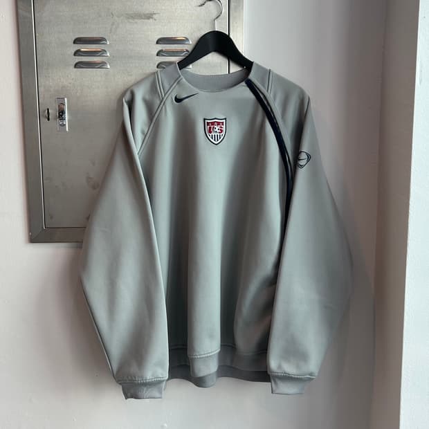 00s 나이키 usa 트레이닝 웜업 탑