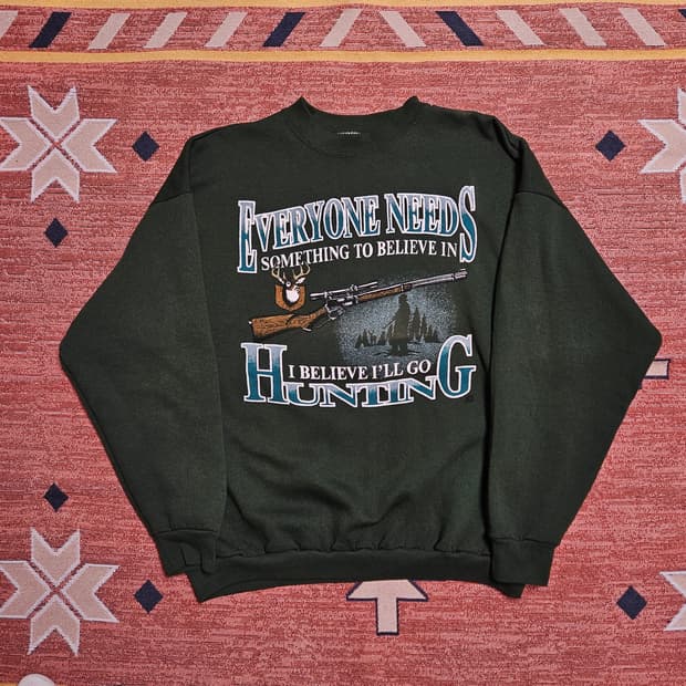 Tultex 헌팅 스웻셔츠 / USA