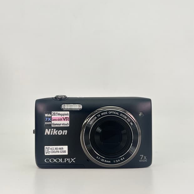 니콘 쿨픽스 Nikon COOLPIX S3500 블랙