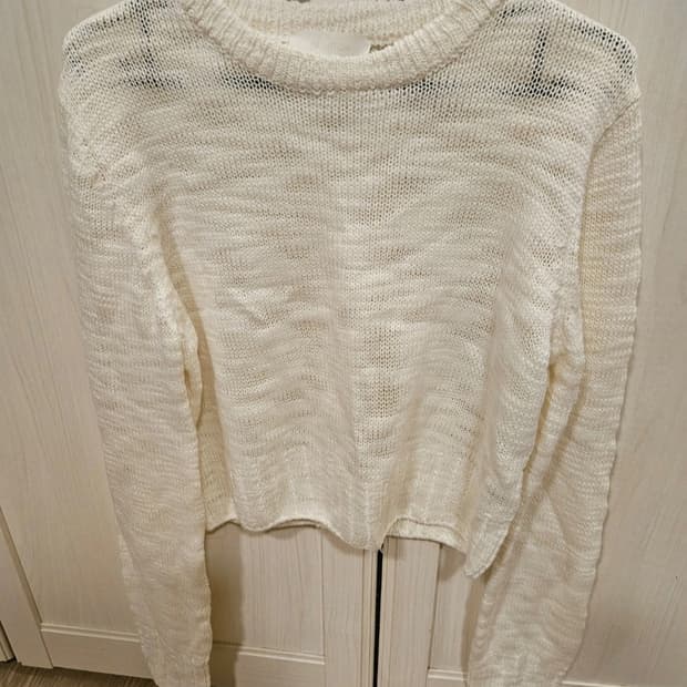 프론트로우 봄 아이보리 니트