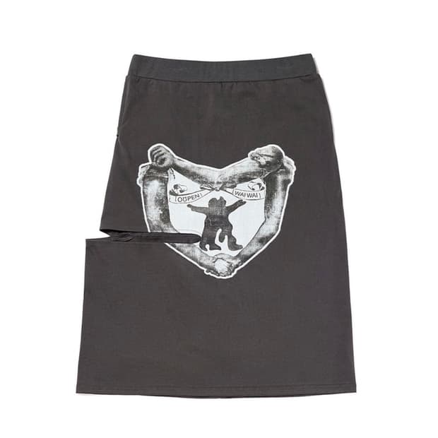 구함) 오픈와이와이 hug&heart cutout skirt