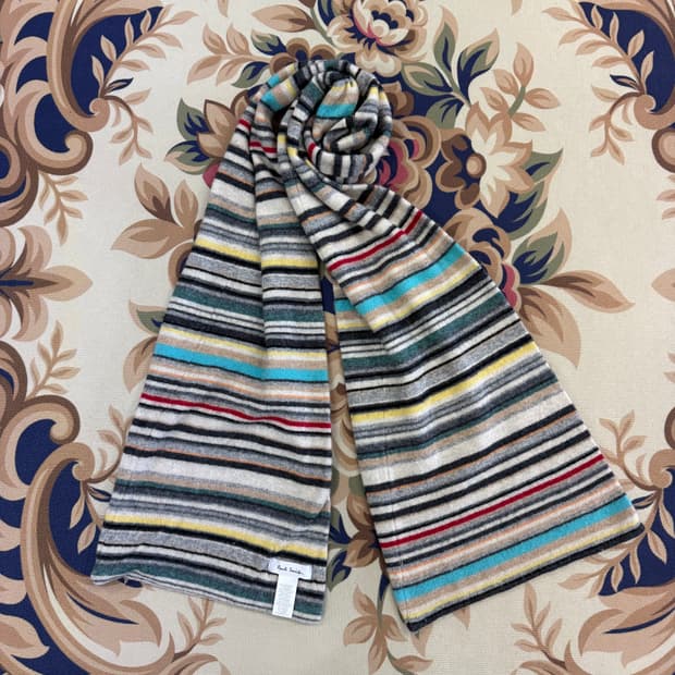 폴스미스 Paulsmith 스트라이프 머플러 목도리