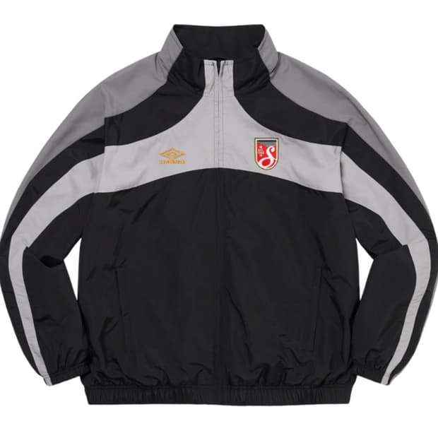 슈프림 x 엄브로 트랙 자켓 블랙 - 23SS XL