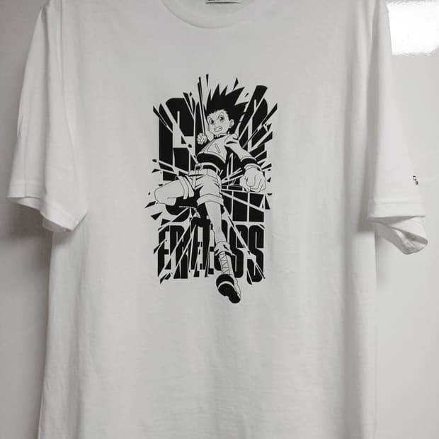스파오x헌터헌터 HxH 콜라보 티셔츠