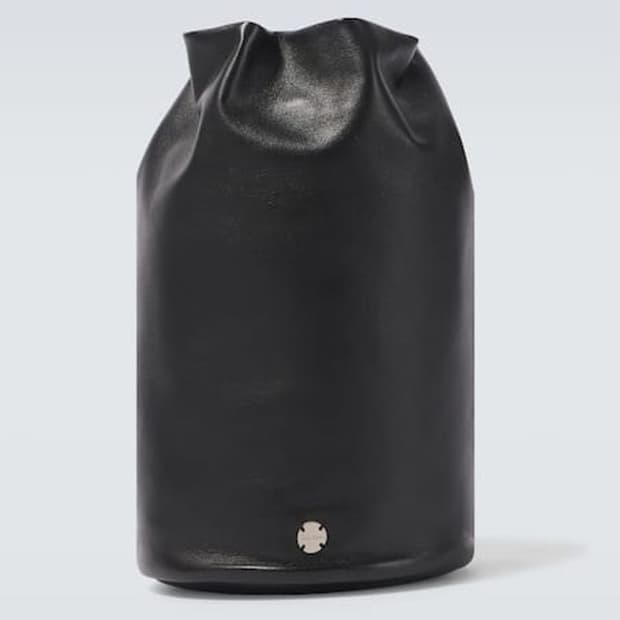 TheRow 스포티레더 파우치