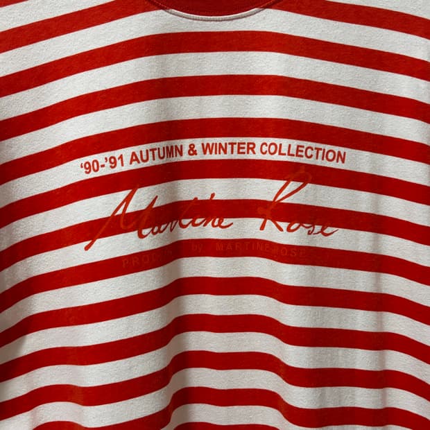 마틴로즈 스트라이프 티셔츠