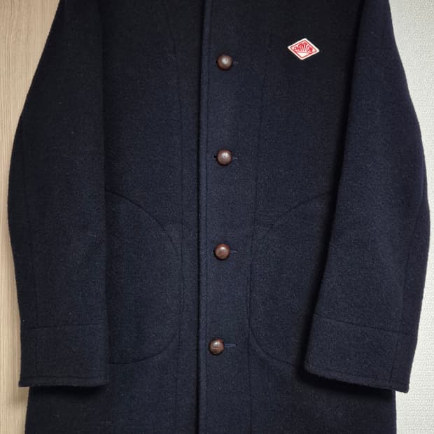 [DANTON] 단톤 후드 싱글 코트 38