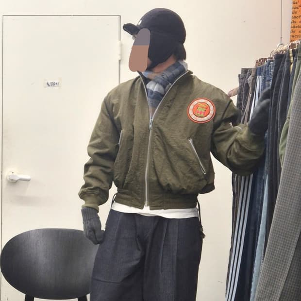 빈티지 항공점퍼