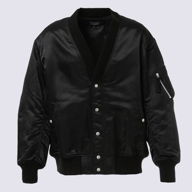 [L] 꼼데가르송 옴므 블루종 봄버 ma-1 유카타